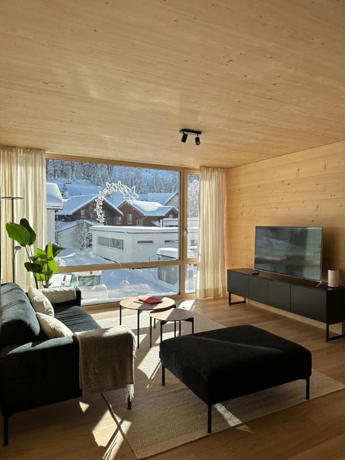 Mondholz Ferienwohnung Andermatt Exterior foto