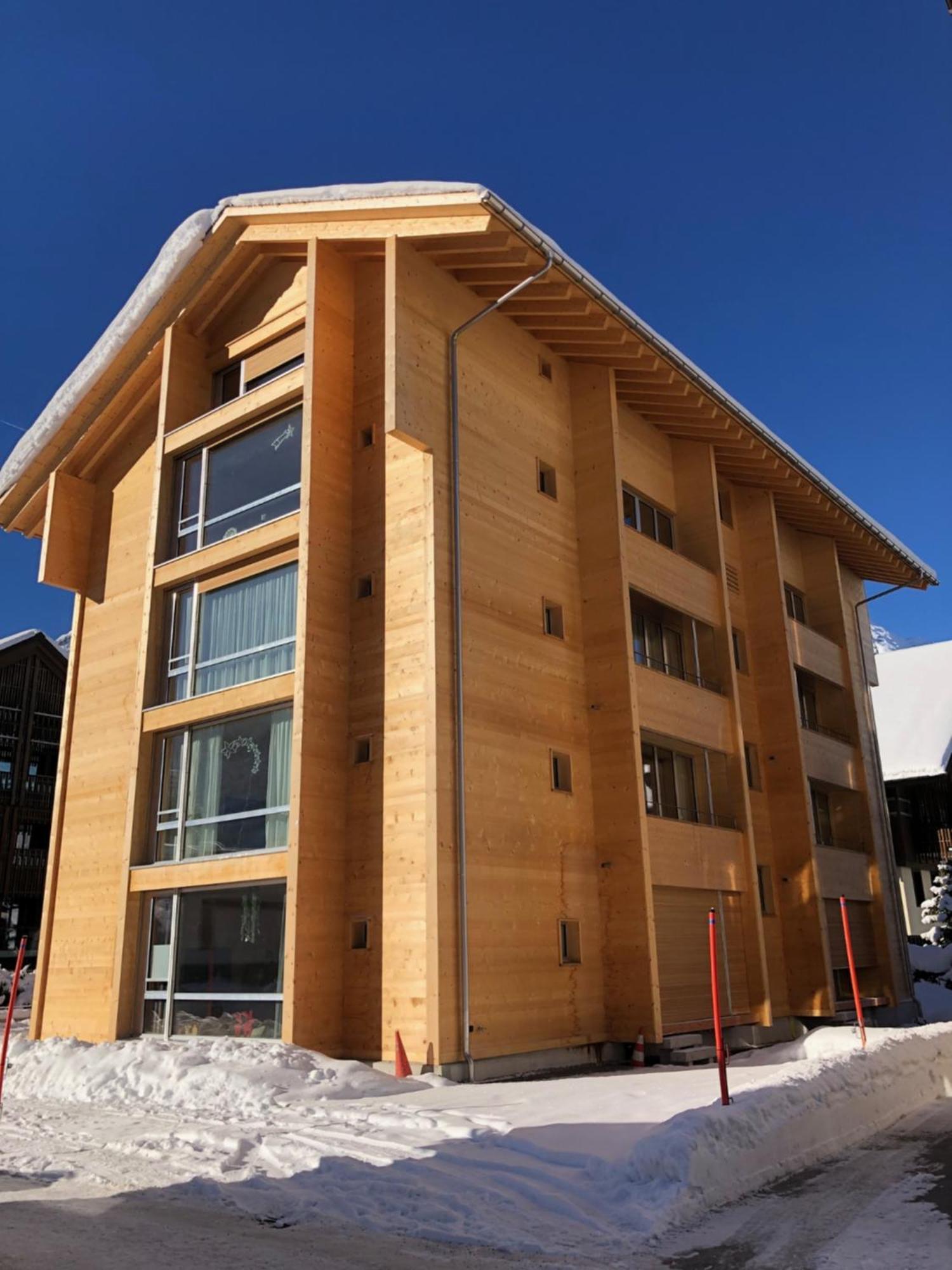 Mondholz Ferienwohnung Andermatt Exterior foto